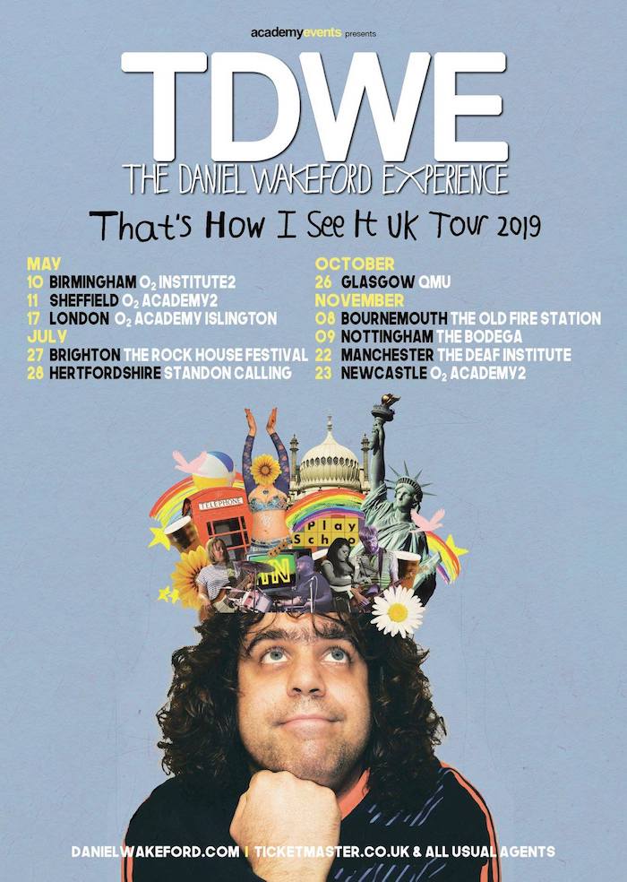 DANIEL WAKEFORD EXPERIENCE tour poster image